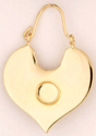 M167 Flat Hoop Earring