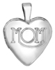 L2511 Mom 10mm heart locket