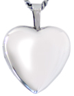 sterling 16 heart locket
