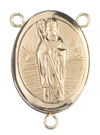 L7035 st patrick rosary locket