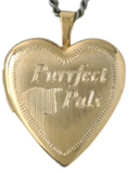 L5025 Purrfect Pals cat heart locket