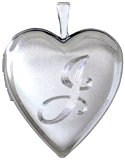 L5080 20mm initial heart locket
