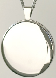 L2000 Shiny 30mm ROund Locket