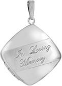 in loving memory cremation pillow locket