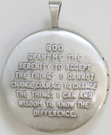 C1104 Praying Hands Locket