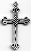 C590 Medium Ornate Cross