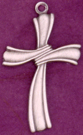 C510 sterling ornate cross