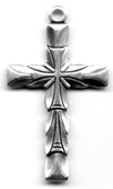 C589 Medium Ornate Cross