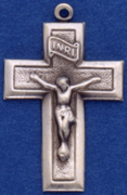 C314 Silver Hollow Cross