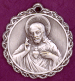 C462 Sacred Heart Medal