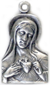 C1009 immaculate heart of mary medal