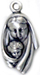 C605 mother and child mary medal