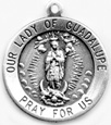 C763 our lady of guadalupe medal