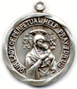 C325 our lady of perpetual help medal