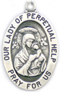 C959 our lady of perpetual help medal