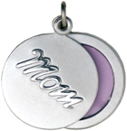 SL1013 embossed mom slidze locket