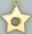 M1184 back to back star charm