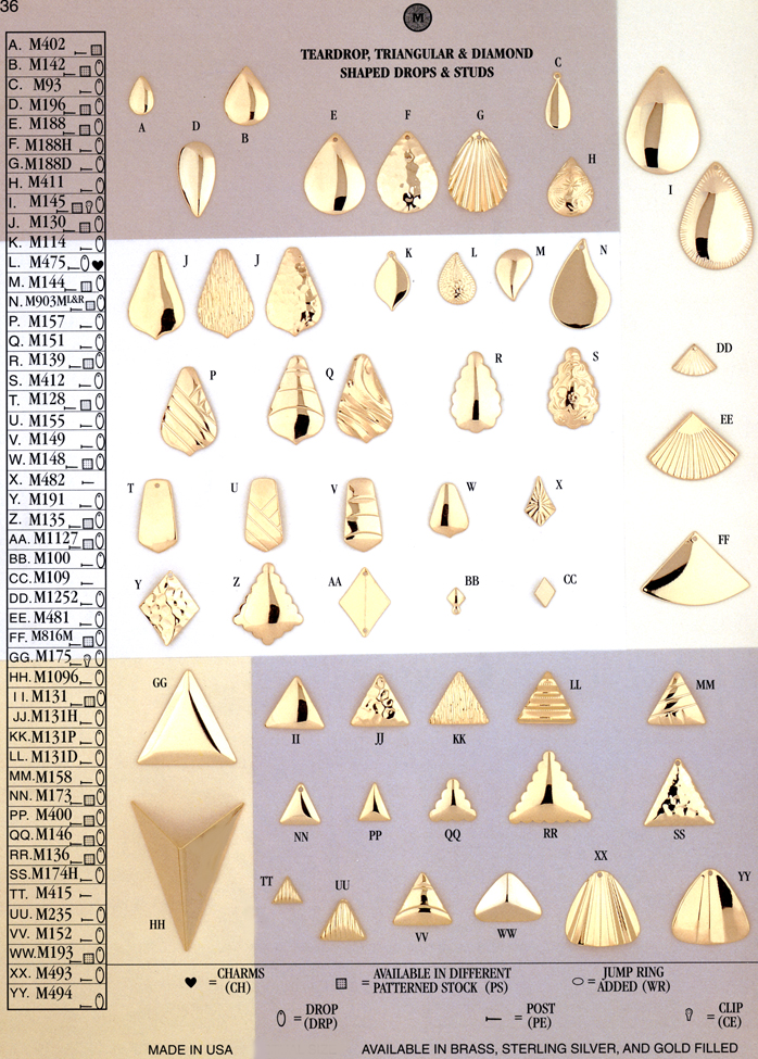 stud and drop findings made in usa