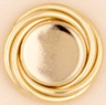 M574 love knot earring with setting