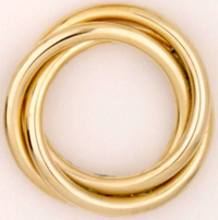 M598 Love Knot Pin