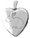 L3030 bunny childrens locket