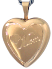 L4009 Mom heart locket