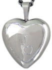 cat with heart locket