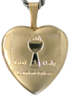 L4032 first communion locket