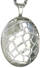 Reptile Pattern oval locket