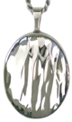Ripple Oval locket