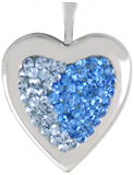 L5081 Apoxie 20mm heart locket