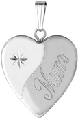L5162 Mum heart locket