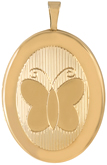 L8103A 20mm butterfly locket