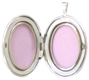 open 20mm oval locket