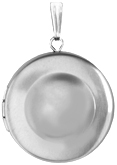 raised sphere on round locket