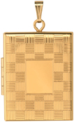 L8531 checkerboard design locket