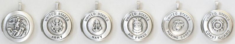 Saint Michael Military Lockets