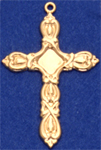 C315 gold fancy cross