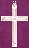 C491 medium fancy cross