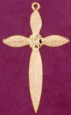 C540 gold fancy cross