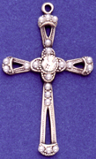 C346 cross with stones set
