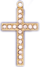 C87 cross with stones