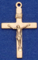 plain small gold crucifix